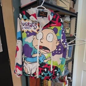 Members Only x Nickelodeon XL Windbreaker Jacket Rugrats